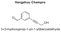 3-(3-hydroxyprop-1-yn-1-yl)benzaldehyde