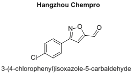 3-(4-chlorophenyl)isoxazole-5-carbaldehyde