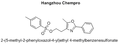 2-(5-methyl-2-phenyloxazol-4-yl)ethyl 4-methylbenzenesulfonate