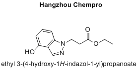 ethyl 3-(4-hydroxy-1H-indazol-1-yl)propanoate