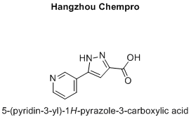 5-(pyridin-3-yl)-1H-pyrazole-3-carboxylic acid