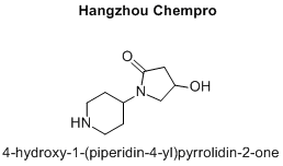 4-hydroxy-1-(piperidin-4-yl)pyrrolidin-2-one