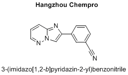 3-(imidazo[1,2-b]pyridazin-2-yl)benzonitrile