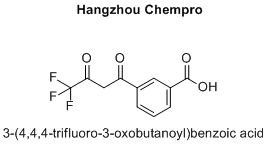 3-(4,4,4-trifluoro-3-oxobutanoyl)benzoic acid