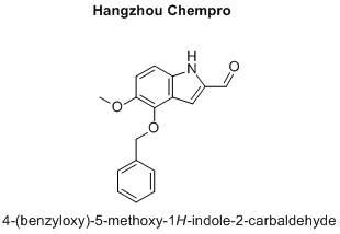 4-(benzyloxy)-5-methoxy-1H-indole-2-carbaldehyde