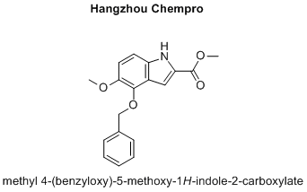 methyl 4-(benzyloxy)-5-methoxy-1H-indole-2-carboxylate