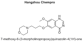 7-methoxy-6-(3-morpholinopropoxy)quinazolin-4(1H)-one