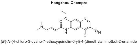 (E)-N-(4-chloro-3-cyano-7-ethoxyquinolin-6-yl)-4-(dimethylamino)but-2-enamide