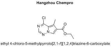 ethyl 4-chloro-5-methylpyrrolo[2,1-f][1,2,4]triazine-6-carboxylate