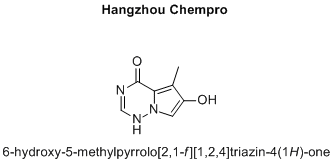 6-hydroxy-5-methylpyrrolo[2,1-f][1,2,4]triazin-4(1H)-one