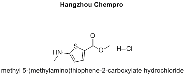 methyl 5-(methylamino)thiophene-2-carboxylate hydrochloride