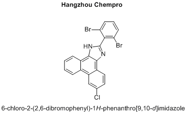 6-chloro-2-(2,6-dibromophenyl)-1H-phenanthro[9,10-d]imidazole