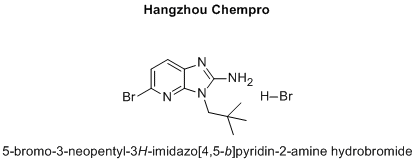 5-bromo-3-neopentyl-3H-imidazo[4,5-b]pyridin-2-amine hydrobromide