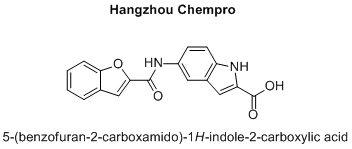 5-(benzofuran-2-carboxamido)-1H-indole-2-carboxylic acid