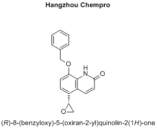 (R)-8-(benzyloxy)-5-(oxiran-2-yl)quinolin-2(1H)-one