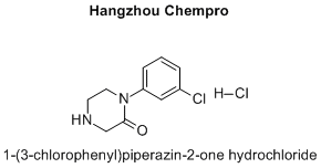 1-(3-chlorophenyl)piperazin-2-one hydrochloride