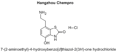 7-(2-aminoethyl)-4-hydroxybenzo[d]thiazol-2(3H)-one hydrochloride