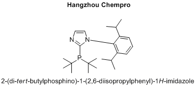 2-(di-tert-butylphosphino)-1-(2,6-diisopropylphenyl)-1H-imidazole