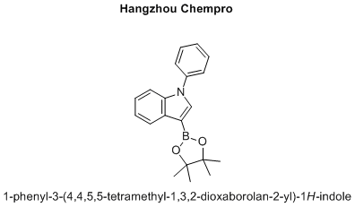 1-phenyl-3-(4,4,5,5-tetramethyl-1,3,2-dioxaborolan-2-yl)-1H-indole