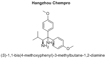 (S)-1,1-bis(4-methoxyphenyl)-3-methylbutane-1,2-diamine