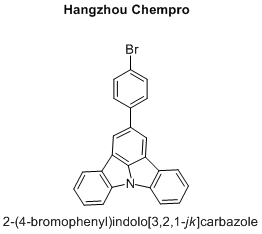 2-(4-bromophenyl)indolo[3,2,1-jk]carbazole