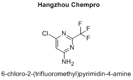 6-chloro-2-(trifluoromethyl)pyrimidin-4-amine