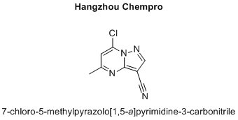 7-chloro-5-methylpyrazolo[1,5-a]pyrimidine-3-carbonitrile