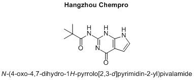 N-(4-oxo-4,7-dihydro-1H-pyrrolo[2,3-d]pyrimidin-2-yl)pivalamide