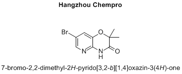 7-bromo-2,2-dimethyl-2H-pyrido[3,2-b][1,4]oxazin-3(4H)-one