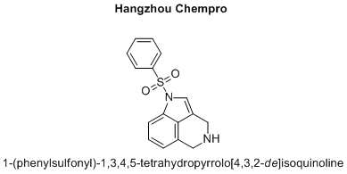 1-(phenylsulfonyl)-1,3,4,5-tetrahydropyrrolo[4,3,2-de]isoquinoline