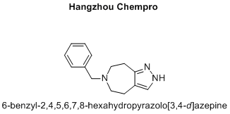 6-benzyl-2,4,5,6,7,8-hexahydropyrazolo[3,4-d]azepine