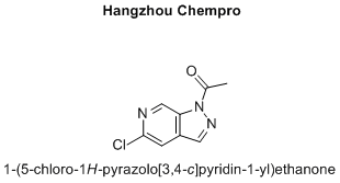 1-(5-chloro-1H-pyrazolo[3,4-c]pyridin-1-yl)ethanone