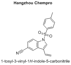 1-tosyl-3-vinyl-1H-indole-5-carbonitrile