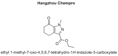 ethyl 1-methyl-7-oxo-4,5,6,7-tetrahydro-1H-indazole-3-carboxylate