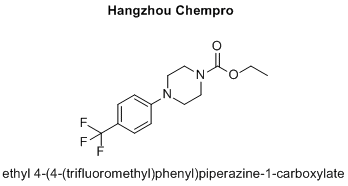 ethyl 4-(4-(trifluoromethyl)phenyl)piperazine-1-carboxylate