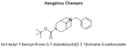 tert-butyl 7-benzyl-9-oxo-3,7-diazabicyclo[3.3.1]nonane-3-carboxylate