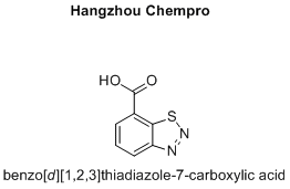 benzo[d][1,2,3]thiadiazole-7-carboxylic acid