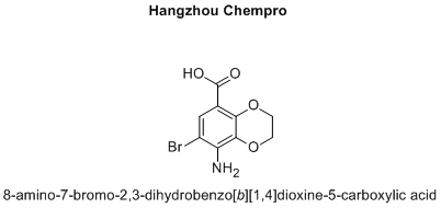 8-amino-7-bromo-2,3-dihydrobenzo[b][1,4]dioxine-5-carboxylic acid