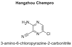 3-amino-6-chloropyrazine-2-carbonitrile