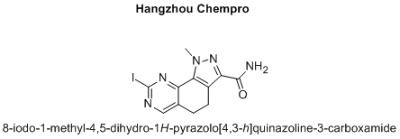 8-iodo-1-methyl-4,5-dihydro-1H-pyrazolo[4,3-h]quinazoline-3-carboxamide