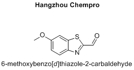 6-methoxybenzo[d]thiazole-2-carbaldehyde