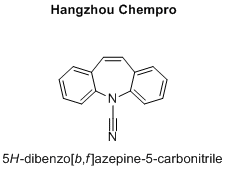 5H-dibenzo[b,f]azepine-5-carbonitrile