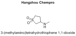 3-(methylamino)tetrahydrothiophene 1,1-dioxide