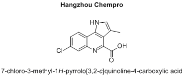 7-chloro-3-methyl-1H-pyrrolo[3,2-c]quinoline-4-carboxylic acid