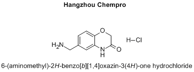 6-(aminomethyl)-2H-benzo[b][1,4]oxazin-3(4H)-one hydrochloride