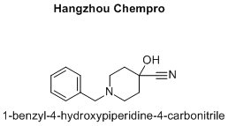 1-benzyl-4-hydroxypiperidine-4-carbonitrile