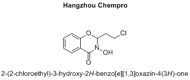 2-(2-chloroethyl)-3-hydroxy-2H-benzo[e][1,3]oxazin-4(3H)-one