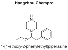 1-(1-ethoxy-2-phenylethyl)piperazine