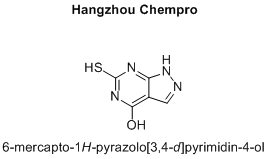 6-mercapto-1H-pyrazolo[3,4-d]pyrimidin-4-ol