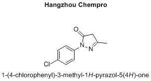 1-(4-chlorophenyl)-3-methyl-1H-pyrazol-5(4H)-one